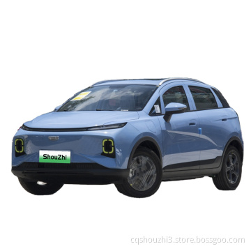 2023 CARS GEELY NUOVE 401 km Auto elettriche di resistenza lunga Geelytrica e SUV SUV Nuova energia EV auto rapida consegna rapida in Uzbekistan